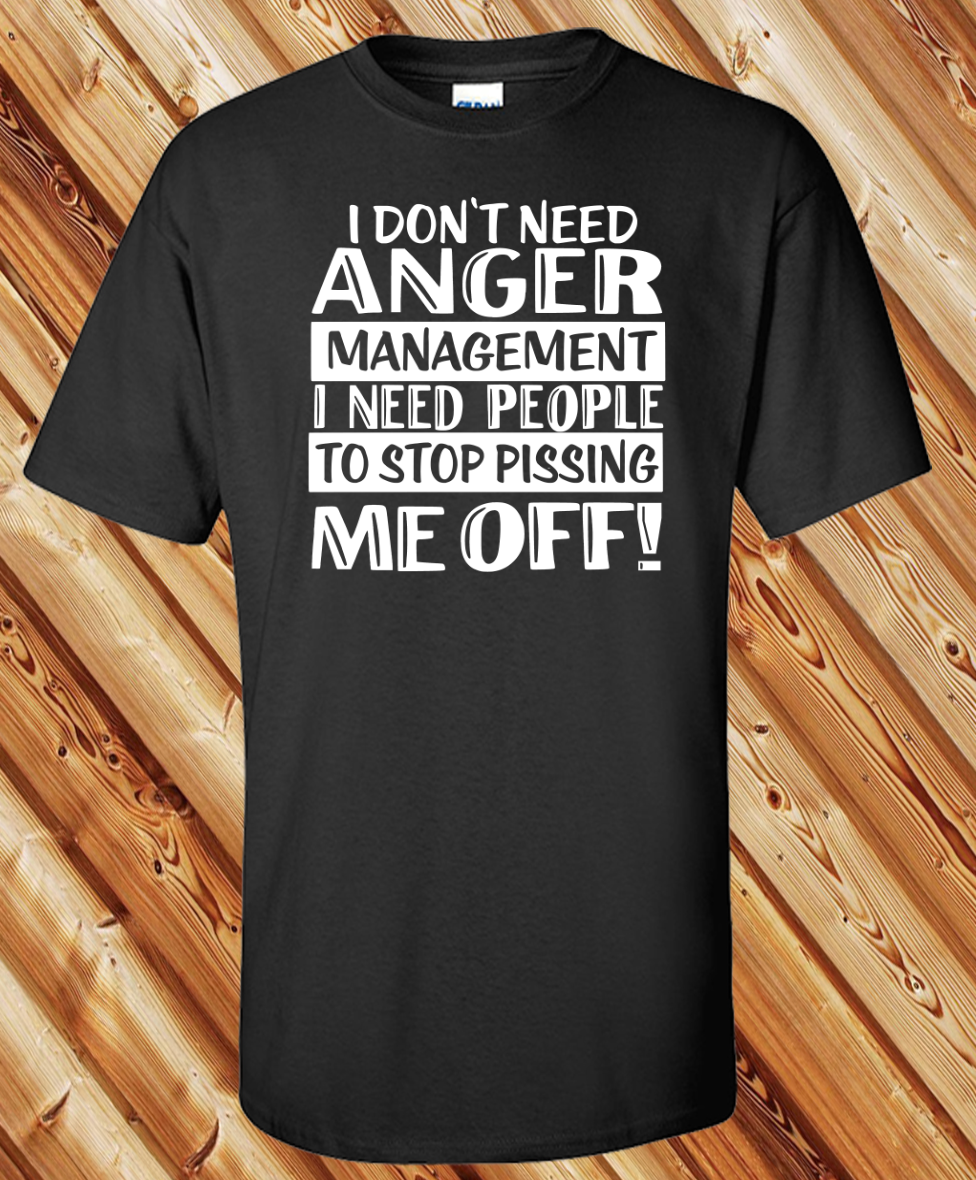 Anger Management (Iron On Transfer Sheet Only)